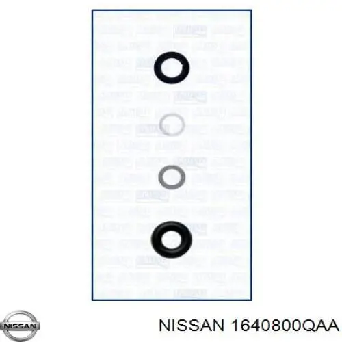 1640800QAA Nissan/Infiniti Arandela de asiento del inyector
