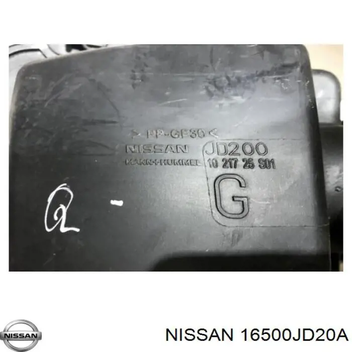Comprar 16500JD20A Nissan/Infiniti 