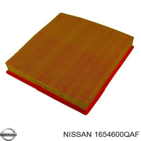 1654600QAF Nissan filtro de aire