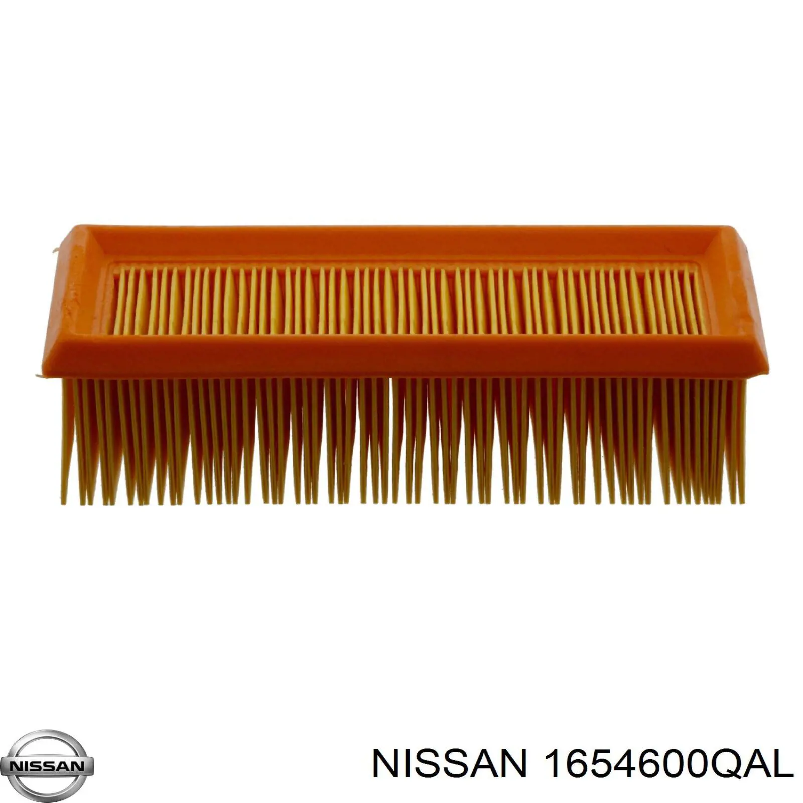 1654600QAL Nissan filtro de aire