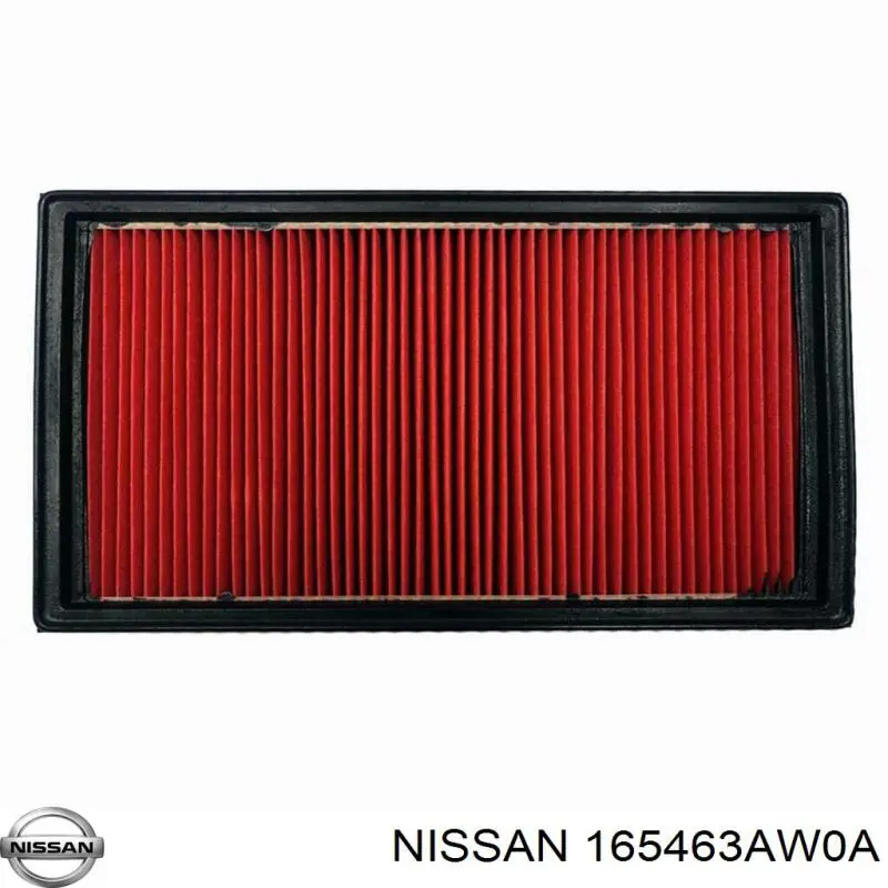 165463AW0A Nissan filtro de aire