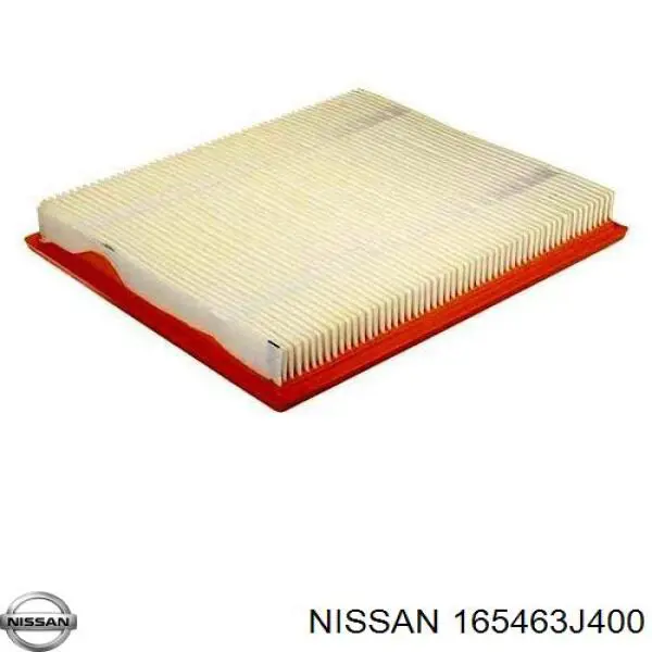 165463J400 Nissan filtro de aire