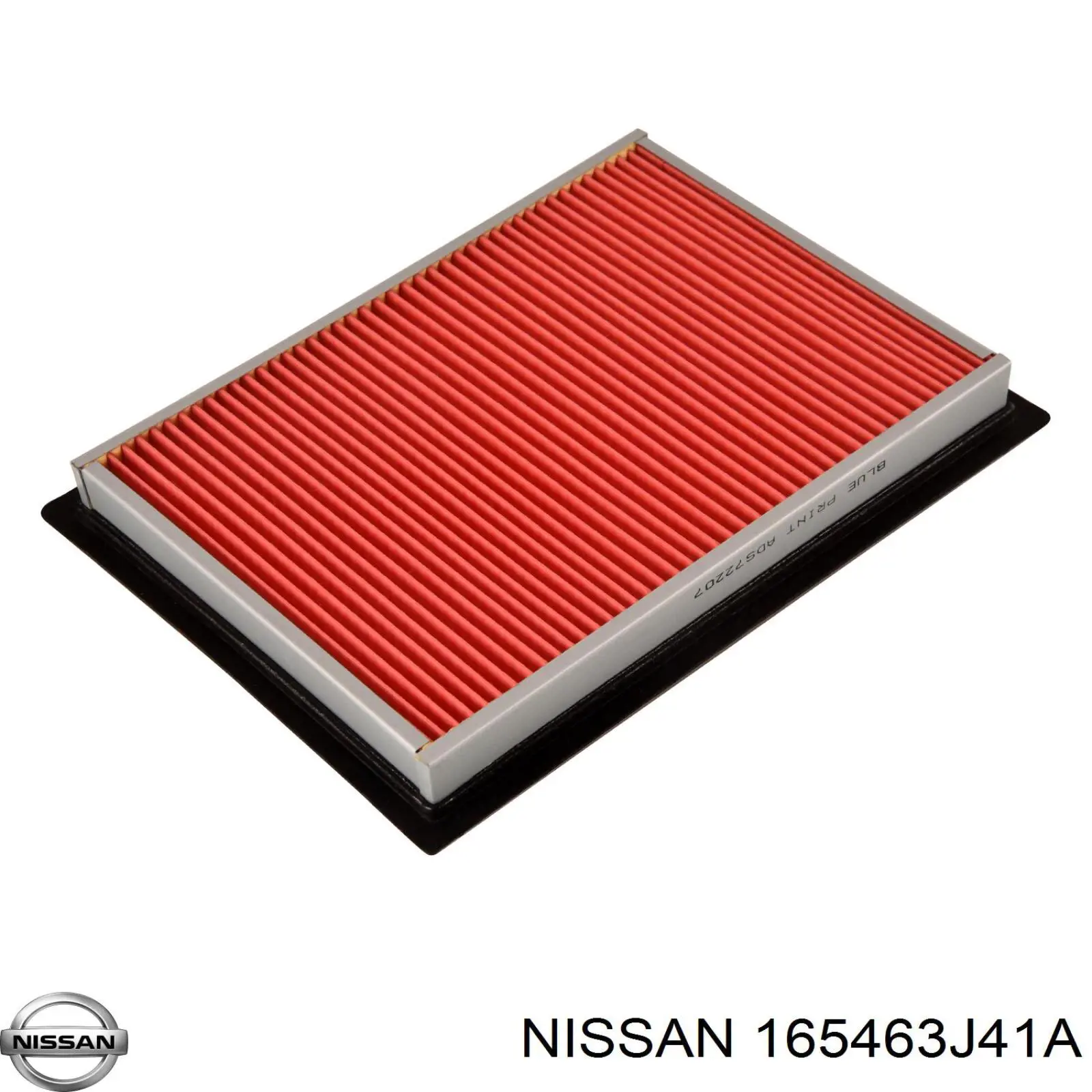 165463J41A Nissan filtro de aire