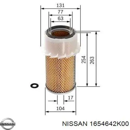 El filtro de aire Baldwin PA4604FN precio, desde 12,46 EUR