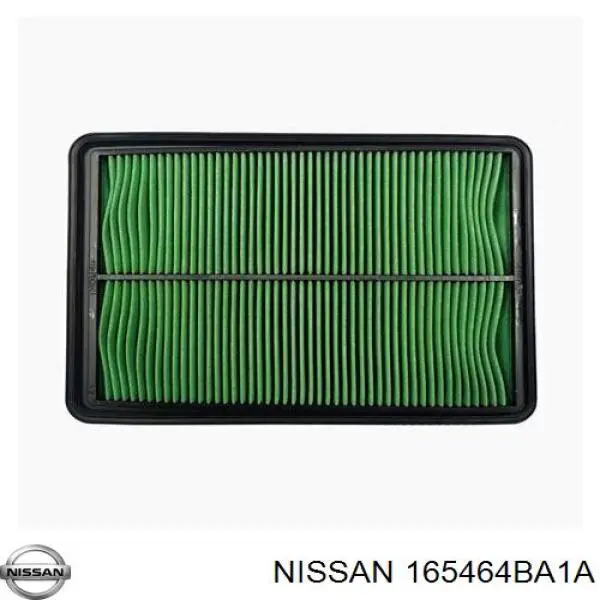 165464BA1A Nissan filtro de aire