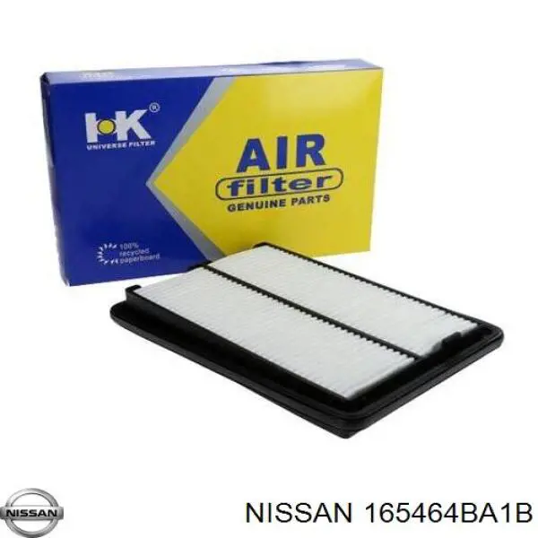 165464BA1B Nissan filtro de aire