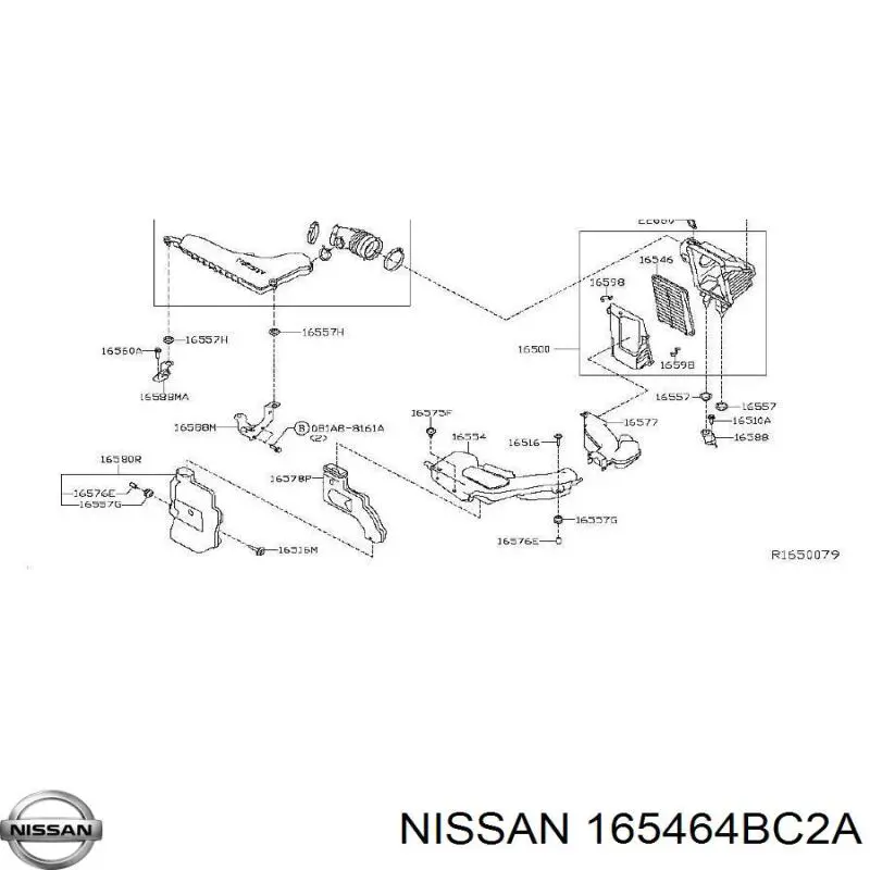 165464BC2A Nissan