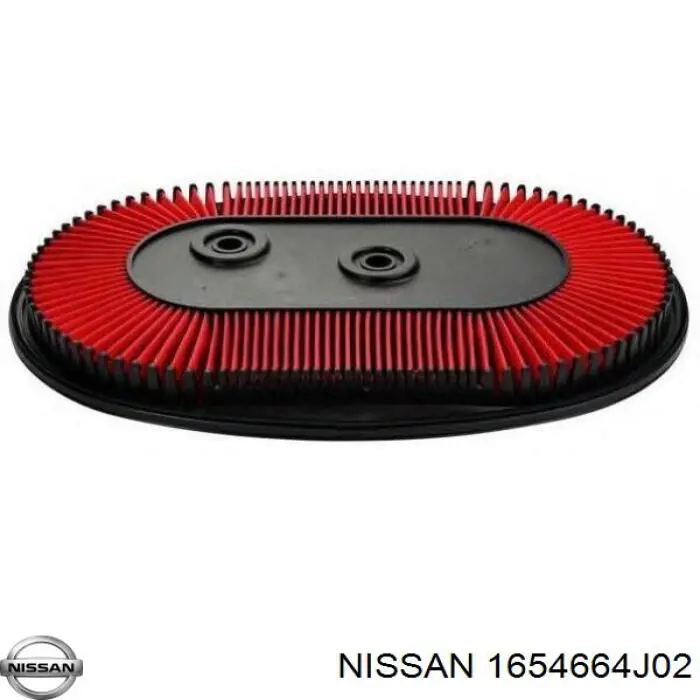 1654664J02 Nissan filtro de aire