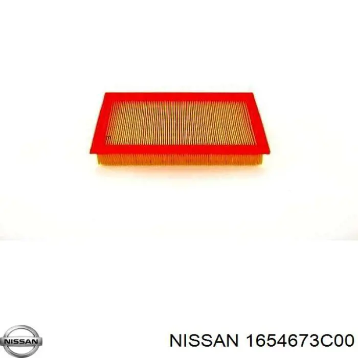 1654673C00 Nissan filtro de aire