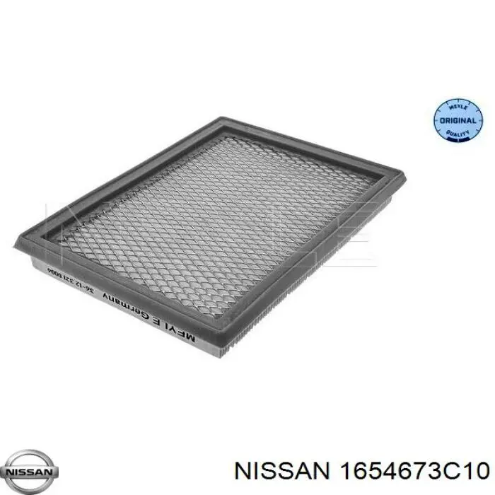 1654673C10 Nissan filtro de aire