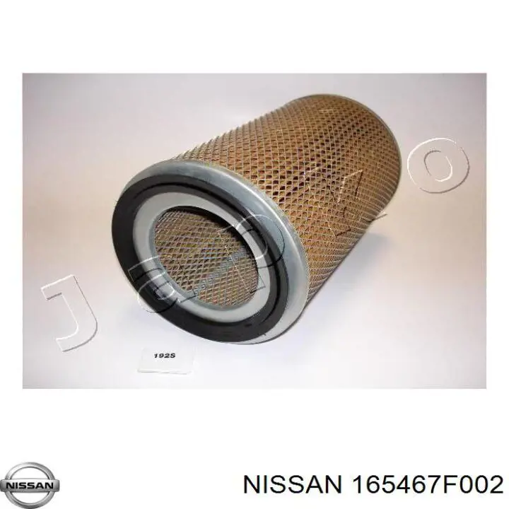 165467F002 Nissan filtro de aire