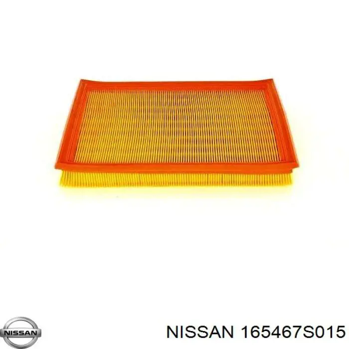 165467S015 Nissan filtro de aire