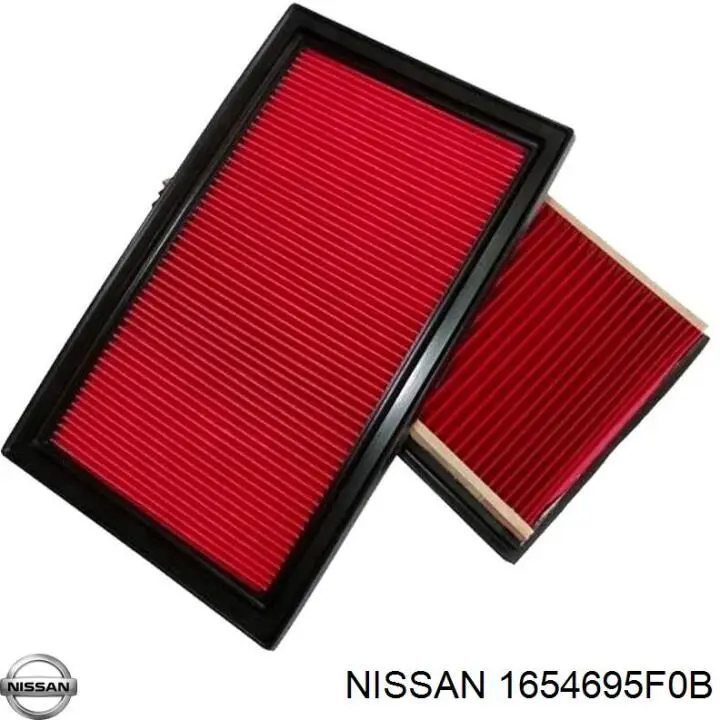 1654695F0B Nissan filtro de aire