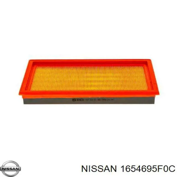 Comprar 1654695F0C Nissan/Infiniti Filtro de aire