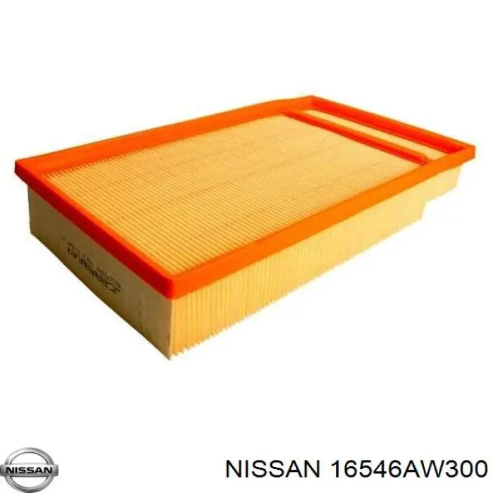 16546AW300 Nissan filtro de aire