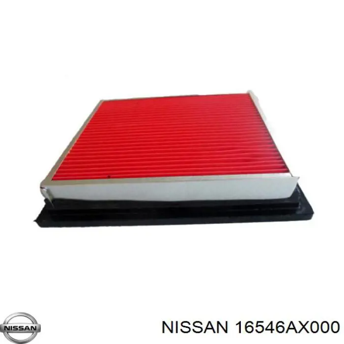 El filtro de aire Nissan/Infiniti 16546AX000 precio, desde 4,67 EUR