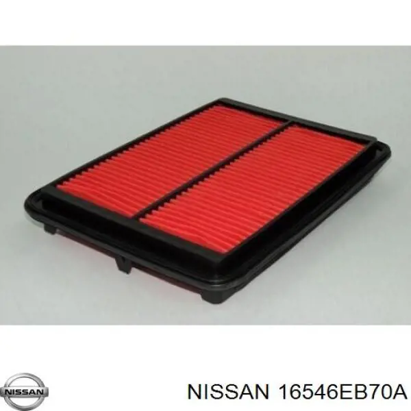 16546EB70A Nissan filtro de aire