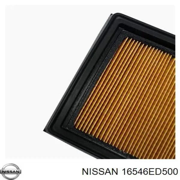 El filtro de aire Nissan/Infiniti 16546ED500 precio, desde 7,09 EUR