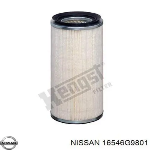 16546G9801 Nissan filtro de aire