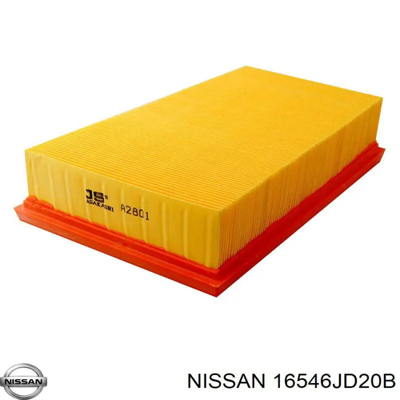 Comprar 16546JD20B Nissan/Infiniti Filtro de aire