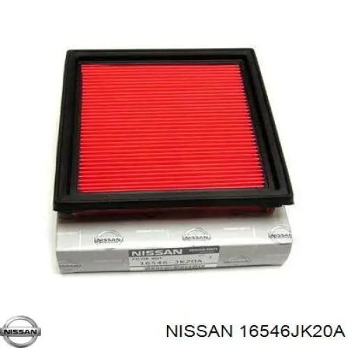 16546JK20A Nissan filtro de aire