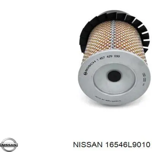 Filtro de aire 16546L9010 Nissan/Infiniti