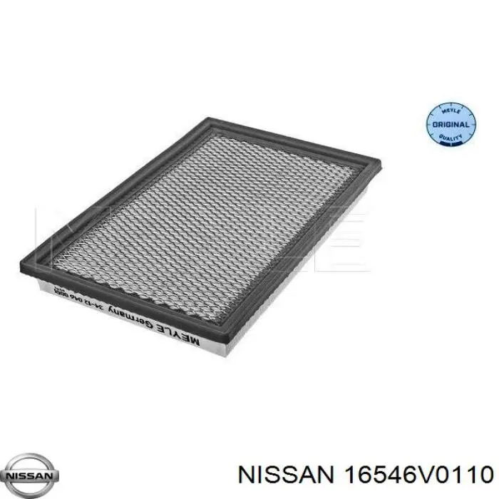 16546V0110 Nissan filtro de aire