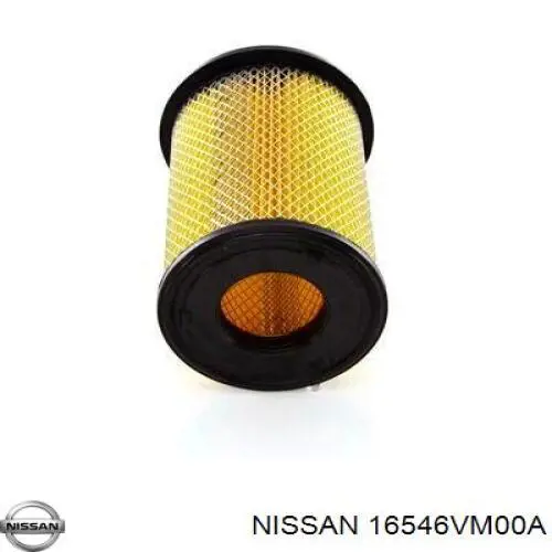 16546VM00A Nissan filtro de aire