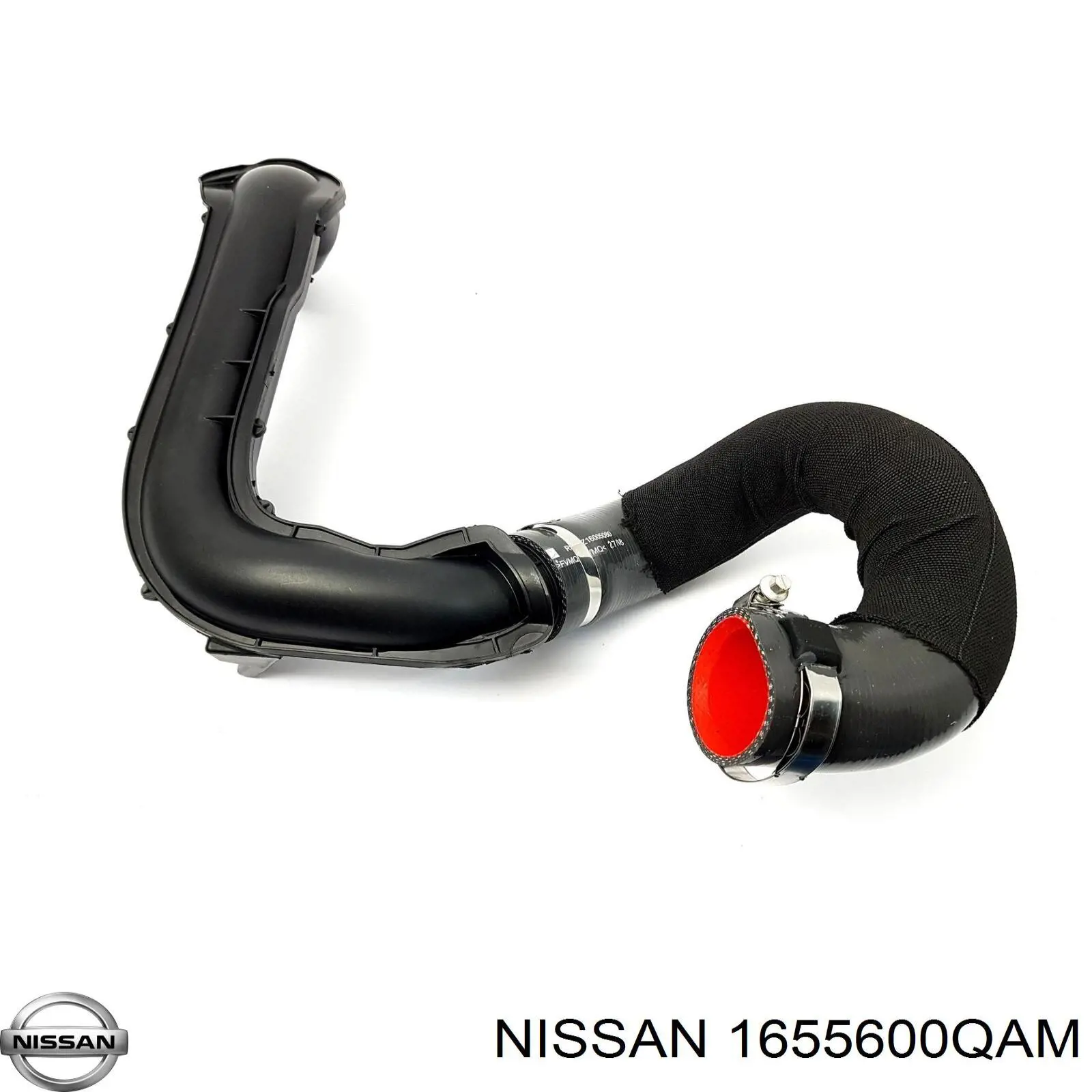 Tubo de admisión de aire al turbocompresor 1655600QAM Nissan/Infiniti