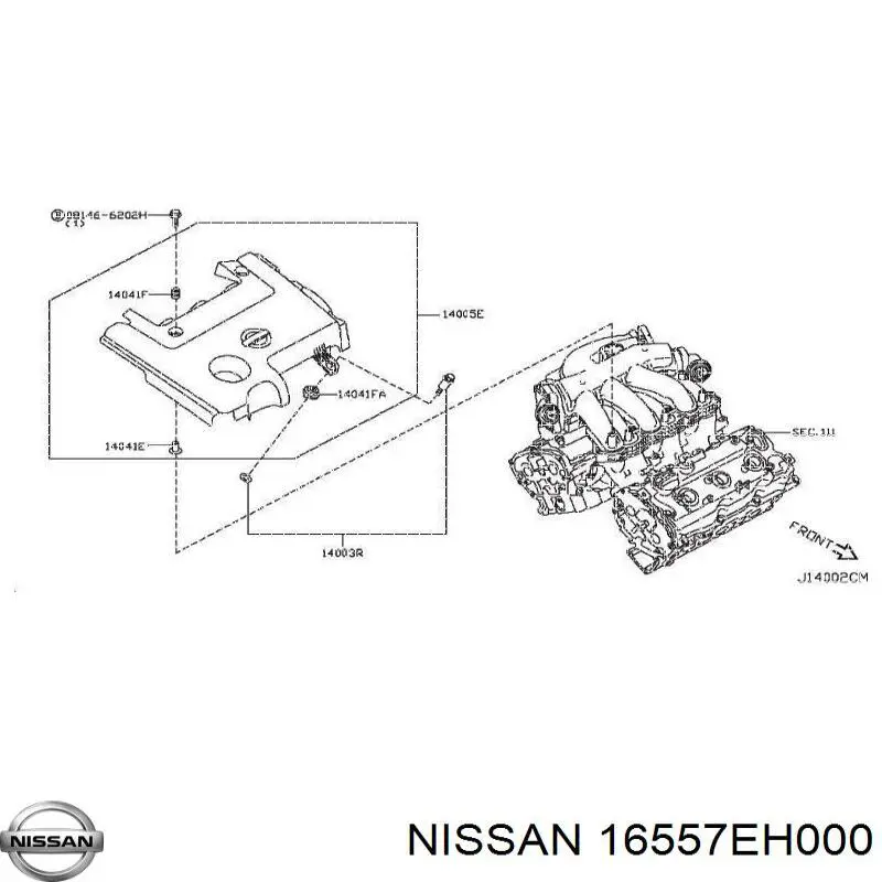 16557EH000 Nissan