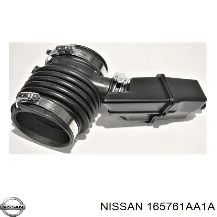 165761AA1A Nissan tubo flexible de aspiración, salida del filtro de aire