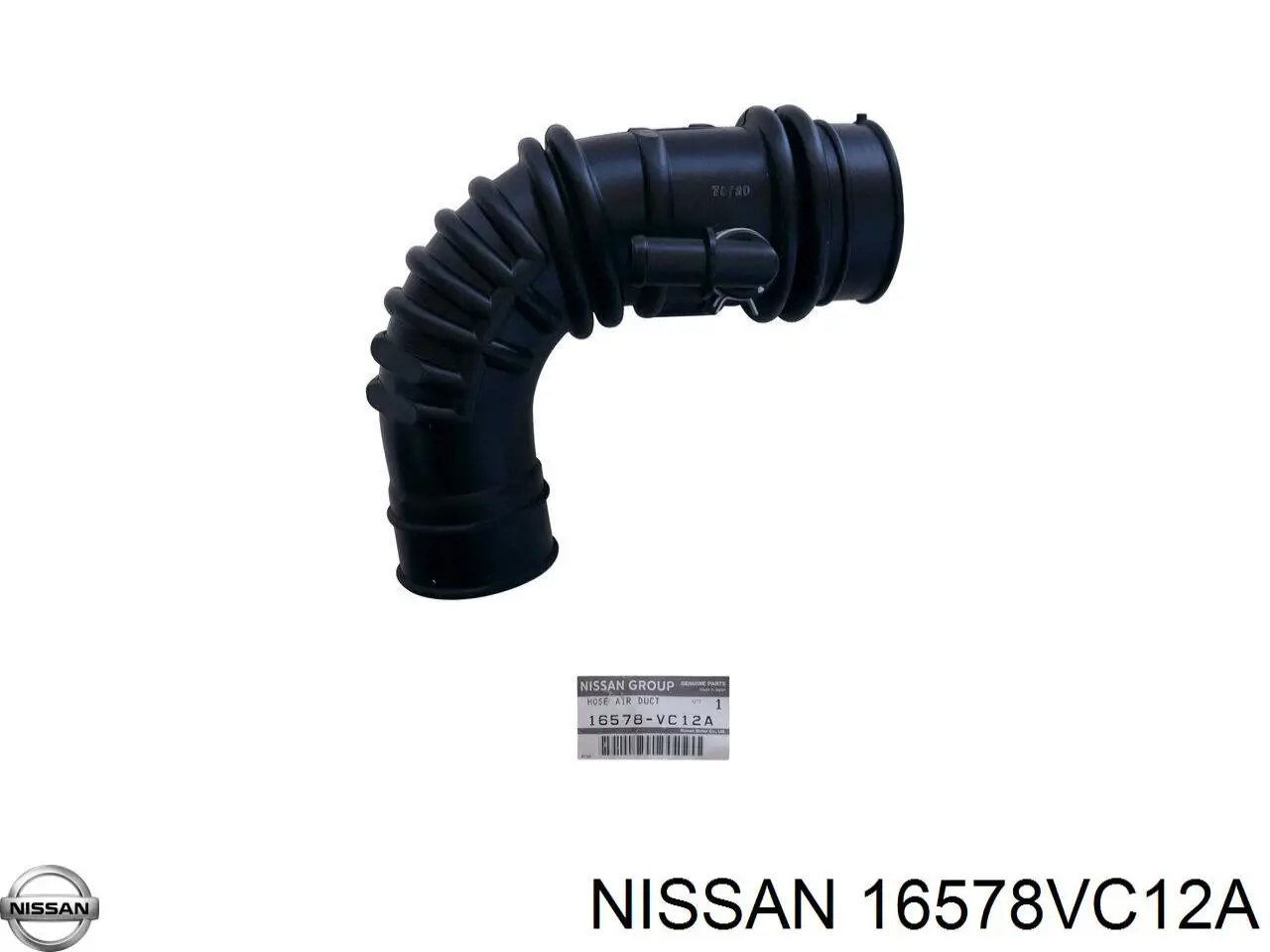 16578VC12A Nissan/Infiniti Tubo de admisión de aire al turbocompresor