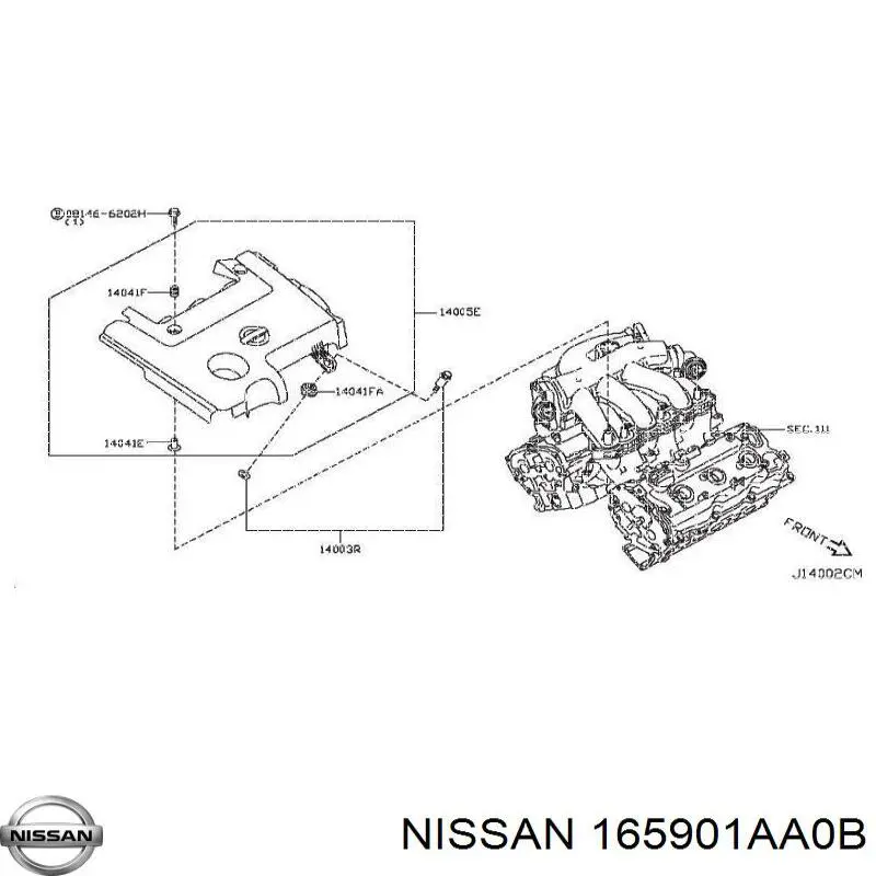  Nissan/Infiniti 165901AA0B precio, desde 168,37 EUR