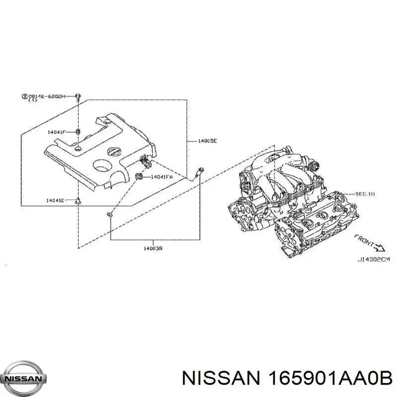 165901AA0B Nissan/Infiniti 