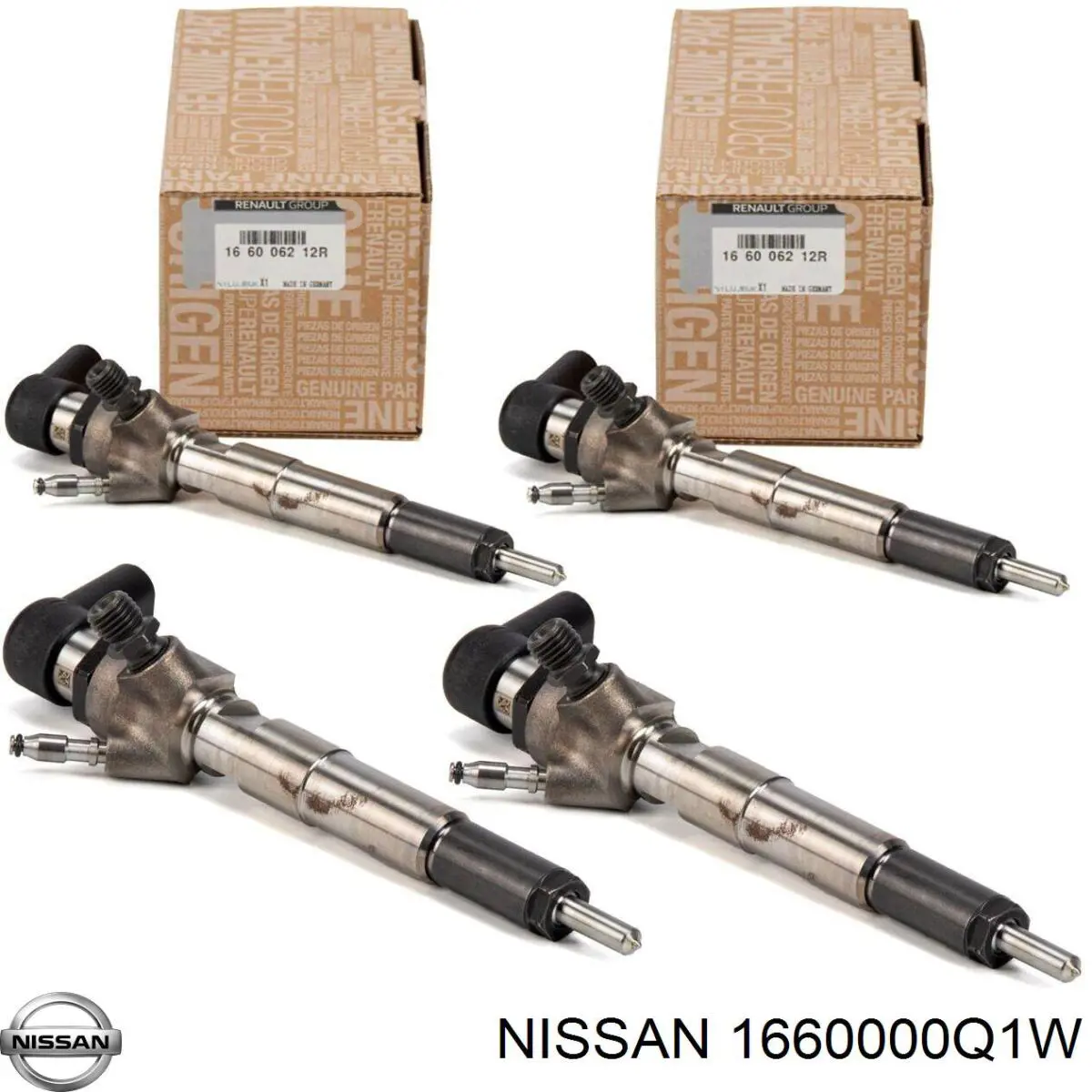 Comprar 1660000Q1W Nissan/Infiniti Inyector