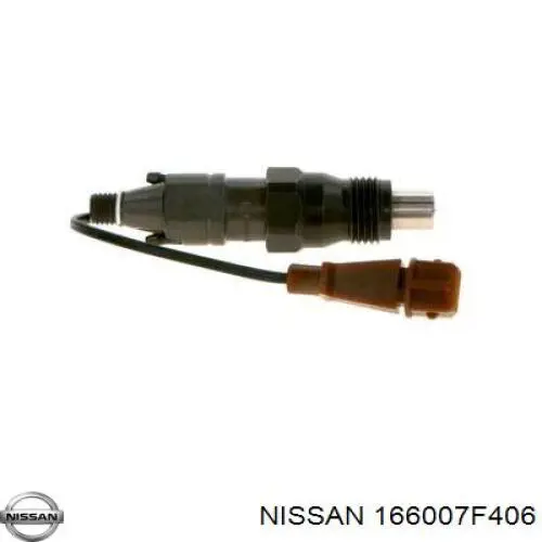 166007F406 Nissan/Infiniti Inyector de combustible