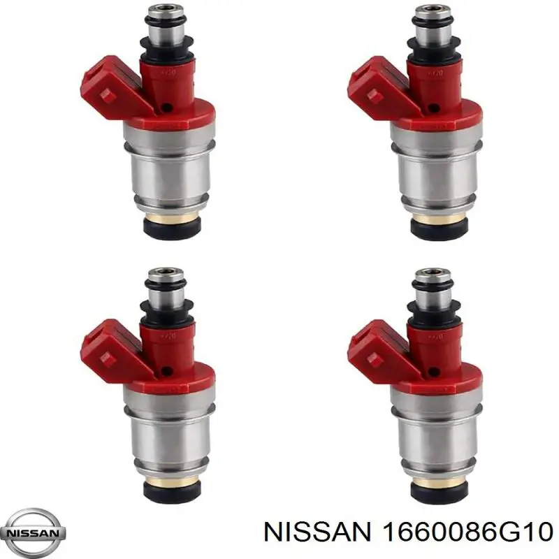 1660086G10 Nissan inyector