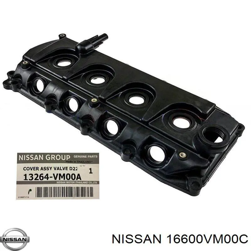 16600-VM00C Nissan inyector de combustible