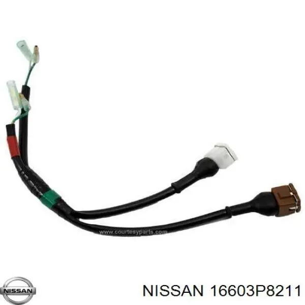 16603P8211 Nissan inyector de combustible