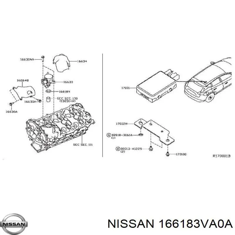 166183VA0A Nissan