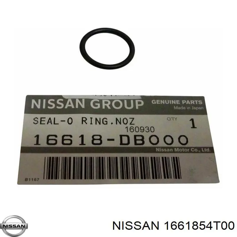 1661854T00 Nissan junta anular, inyector