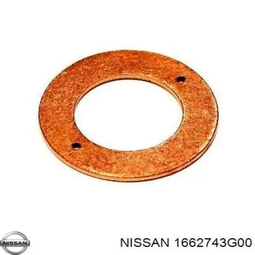 1662743G00 Nissan junta de inyectores