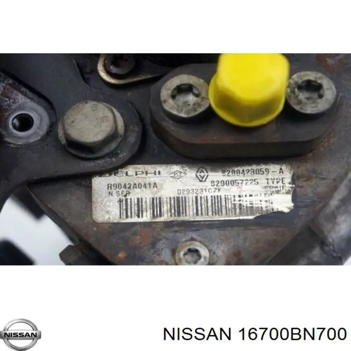 16700BN700 Nissan bomba inyectora