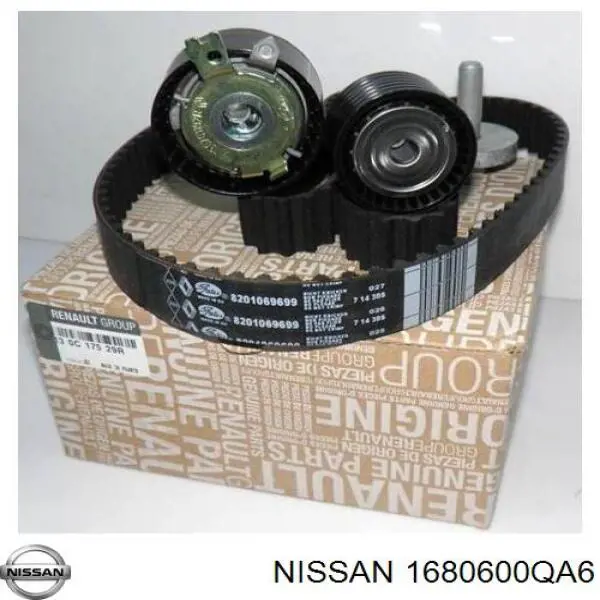 Kit correa de distribución Renault Megane 2 LM0, LM1