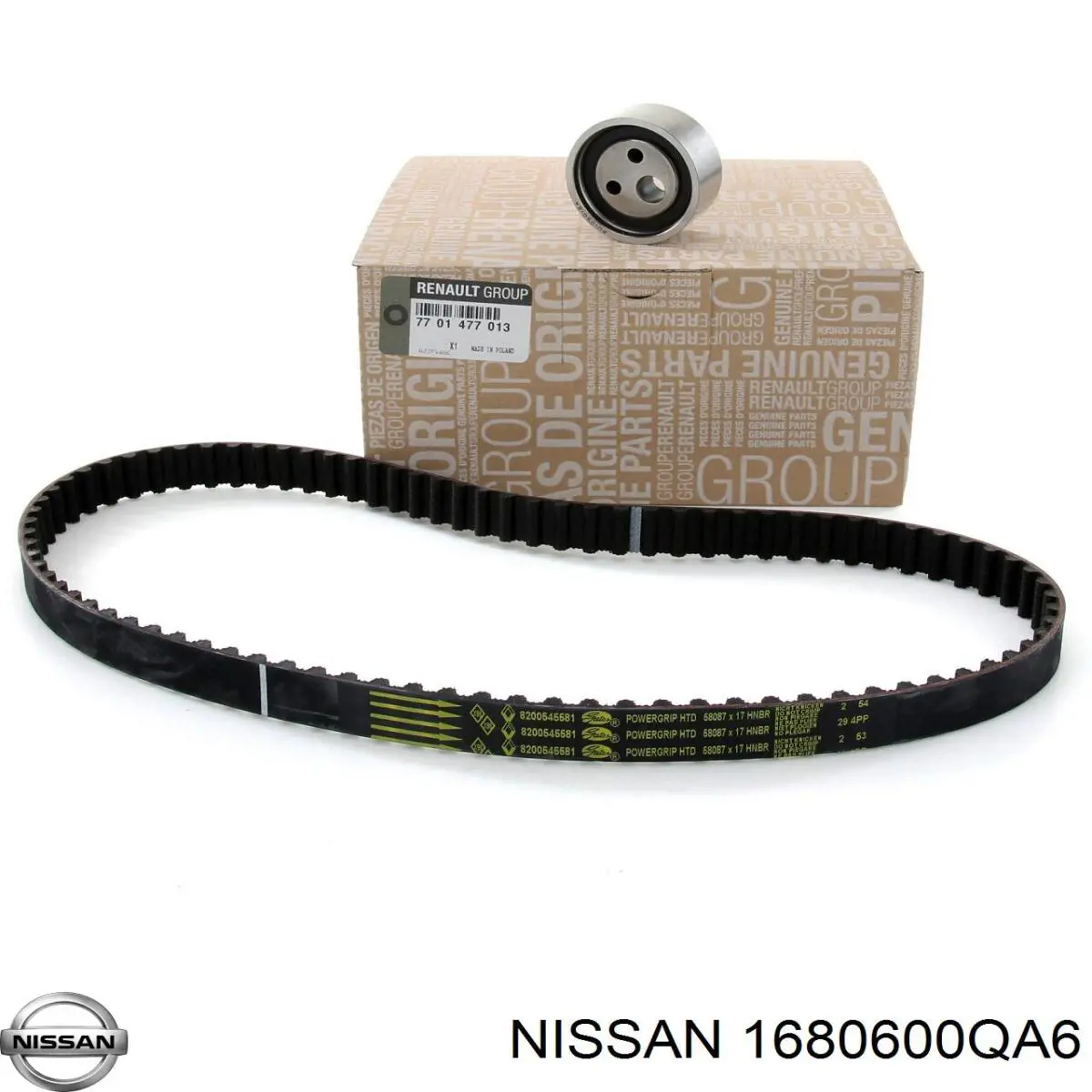 Kit correa de distribución Renault Megane 2 LM0, LM1