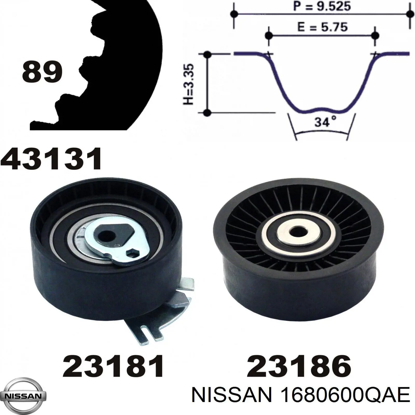 Kit correa de distribución Renault Espace 4 JK0