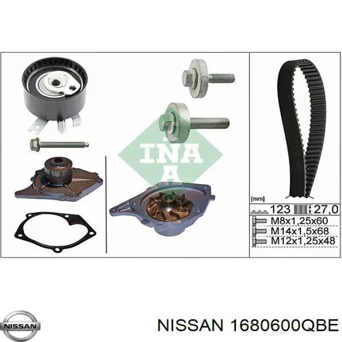 Correa distribucion Nissan Qashqai 1 J10