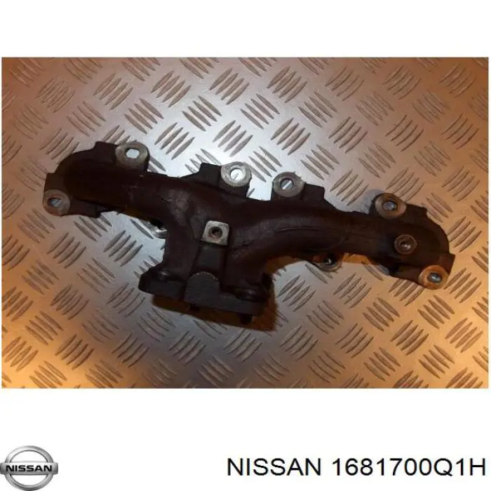 1681700Q1H Nissan tubo de combustible atras de las boquillas