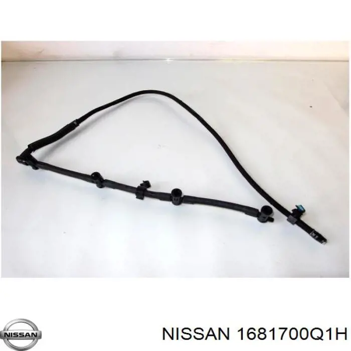 Tubería de retorno de combustible de los inyectores Renault (RVI) 1681700Q1H precio, desde 84,18 EUR