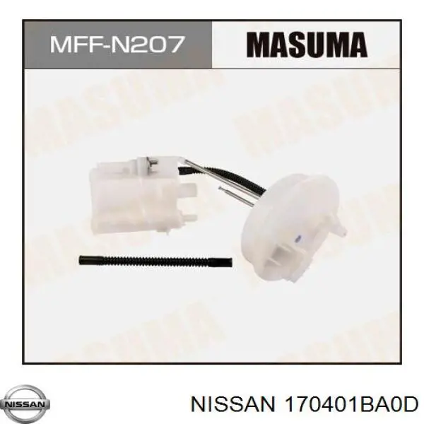 170401BA0D Nissan módulo alimentación de combustible